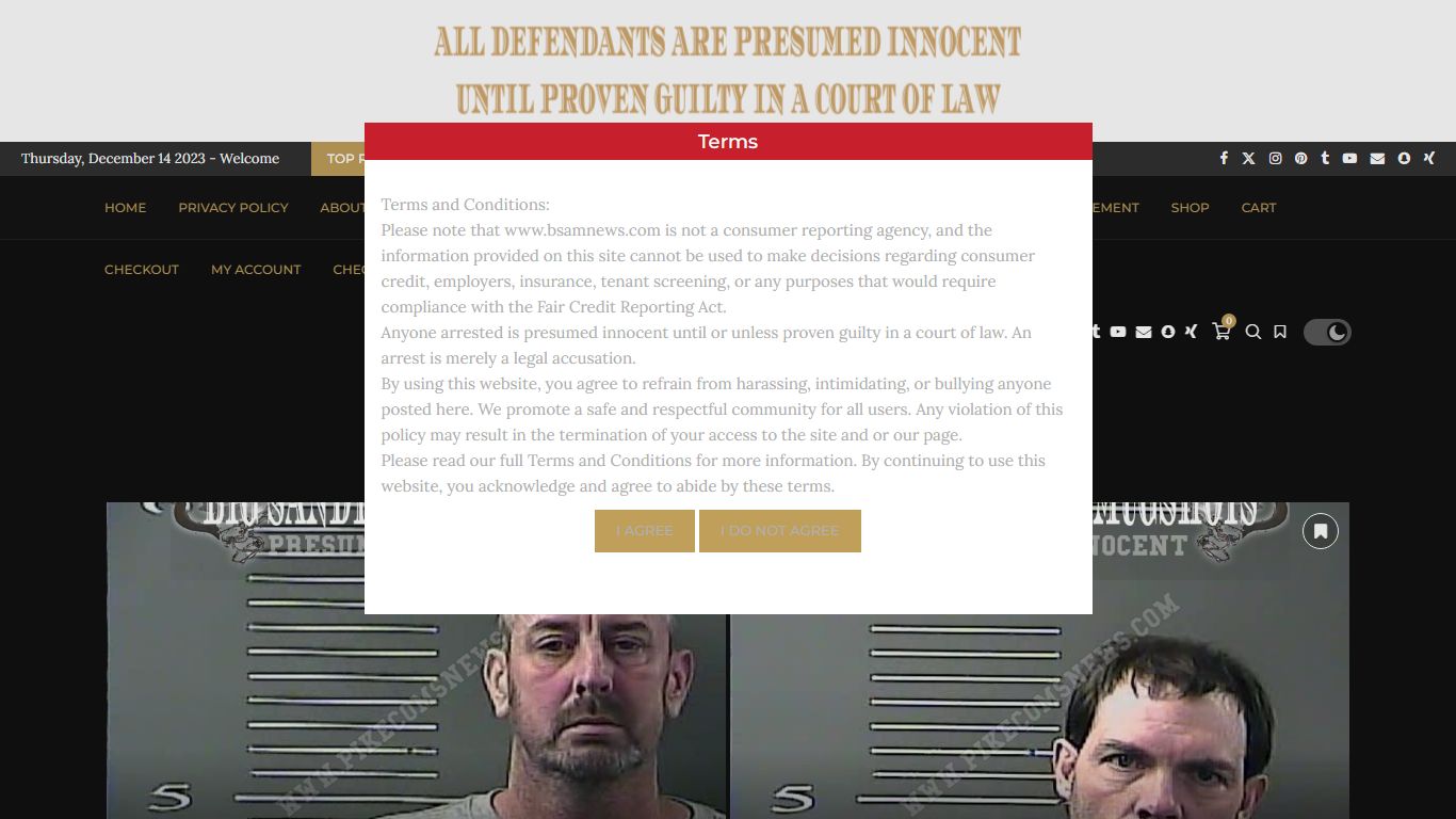 Big Sandy Area Mugshots News - Johnson County Ky Arrests News